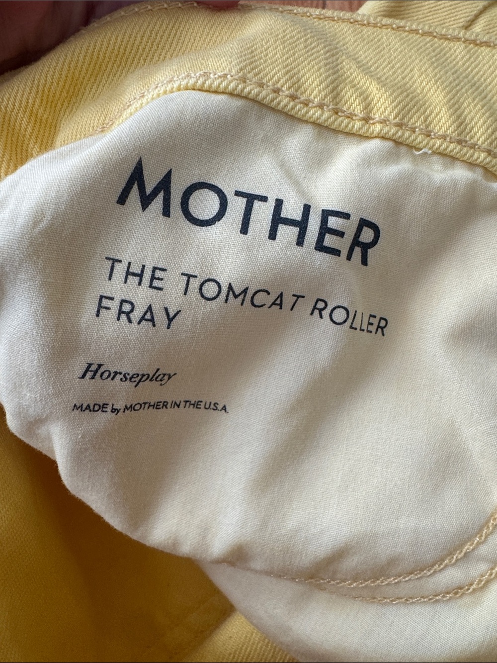 MOTHER Sunshine Horseplay The Tomcat Roller Fray NWT - Picture 8 of 8